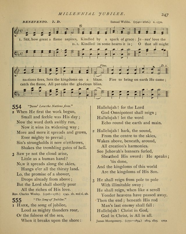Hymns and Songs for Social and Sabbath Worship. (Rev. ed.) page 247