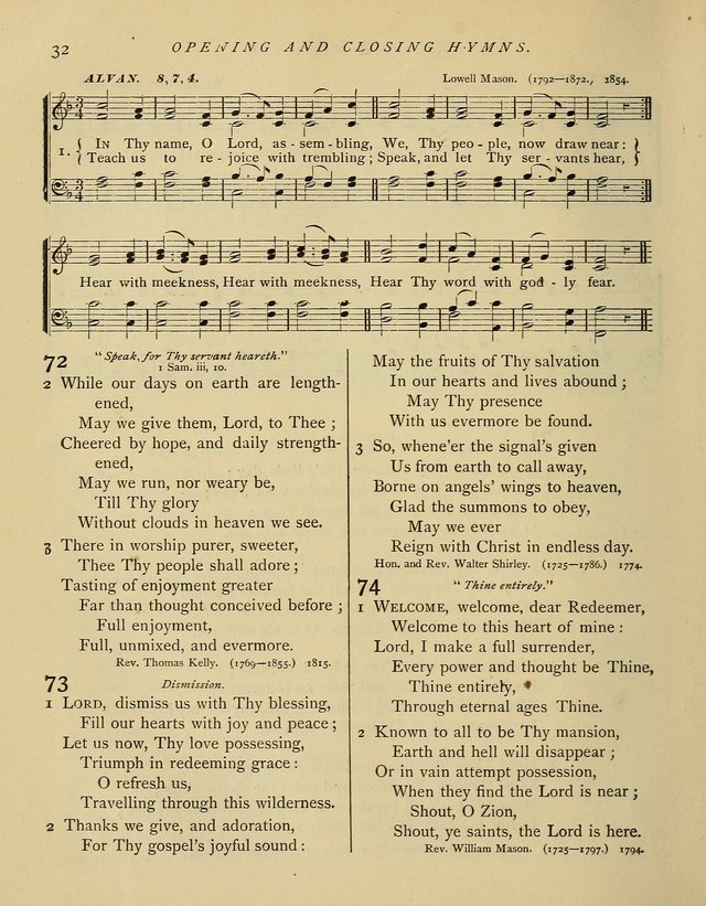 Hymns and Songs for Social and Sabbath Worship. (Rev. ed.) page 32