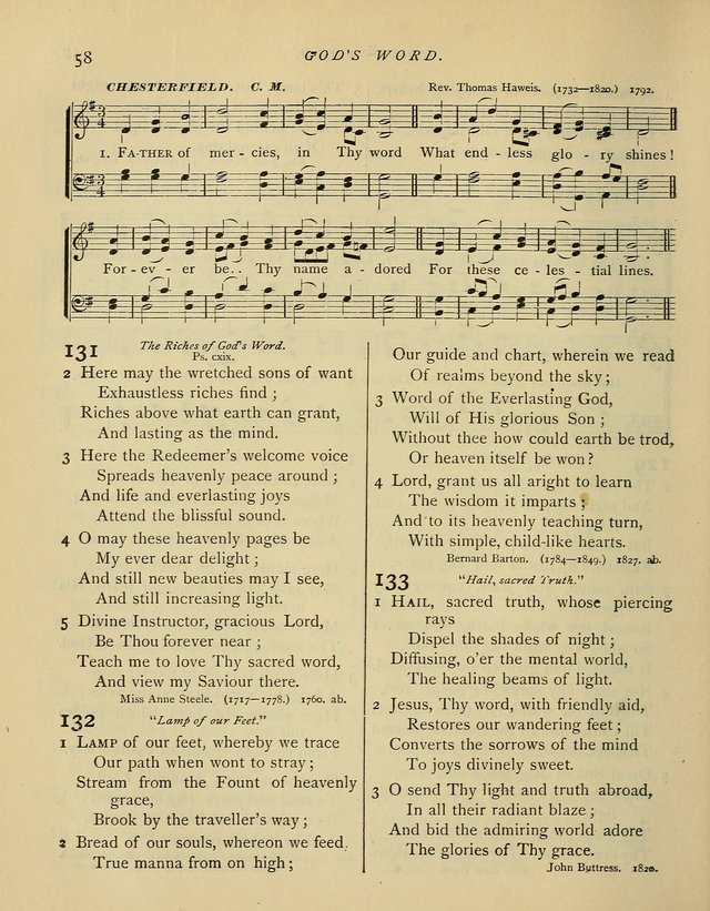 Hymns and Songs for Social and Sabbath Worship. (Rev. ed.) page 58