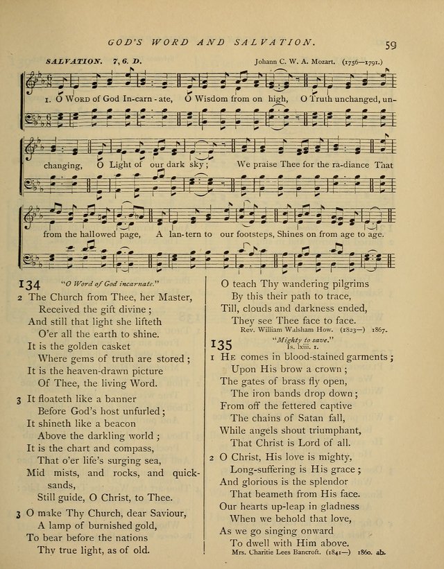 Hymns and Songs for Social and Sabbath Worship. (Rev. ed.) page 59