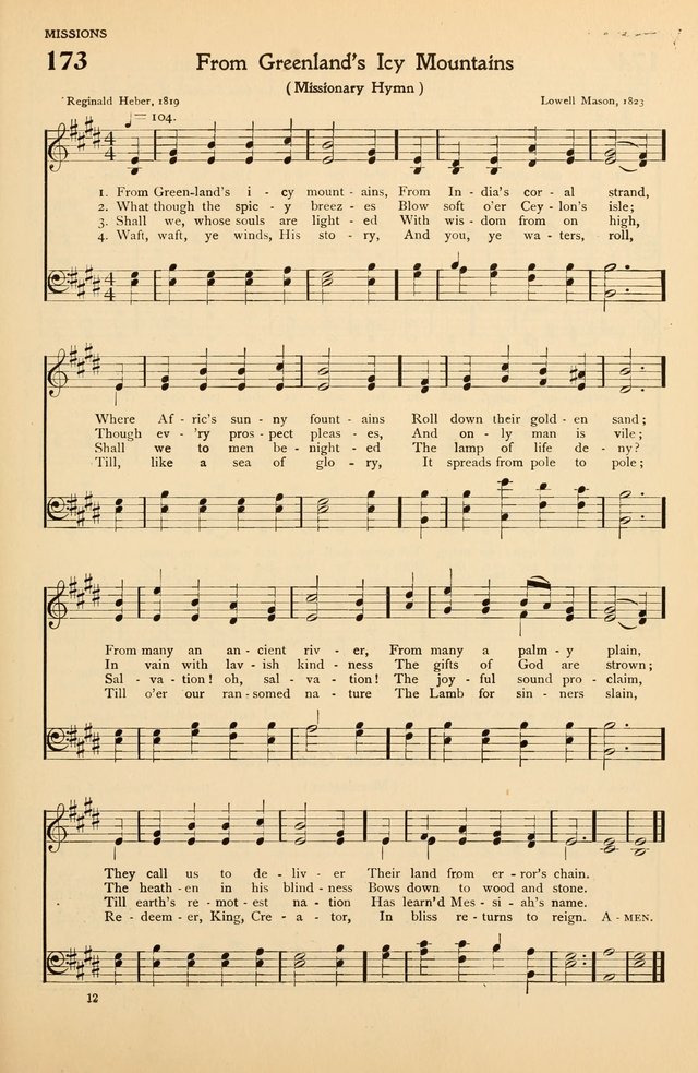 Hymns and Songs for the Sunday School page 183