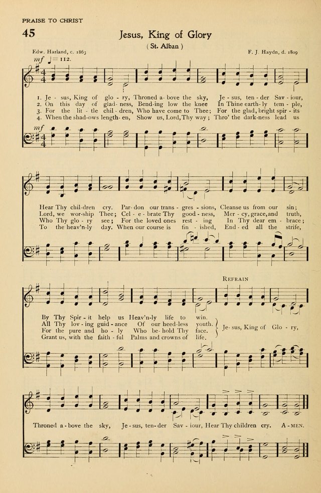 Hymns and Songs for the Sunday School page 66