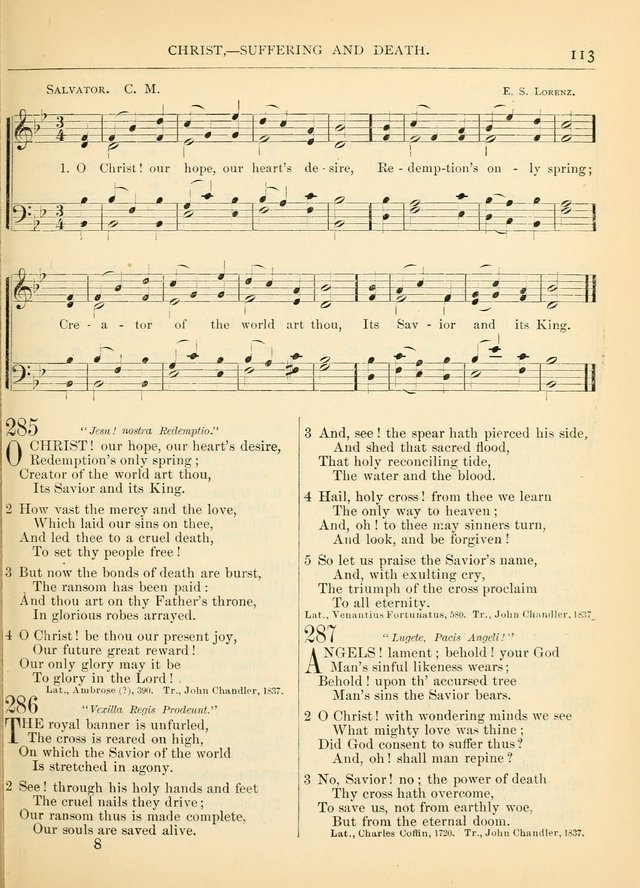 Hymns for the Sanctuary and Social Worship: with tunes page 115