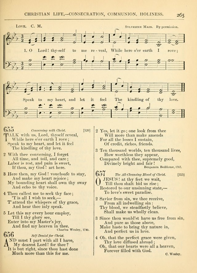 Hymns for the Sanctuary and Social Worship: with tunes page 265