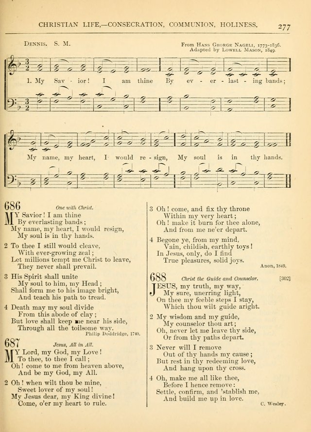 Hymns for the Sanctuary and Social Worship: with tunes page 277