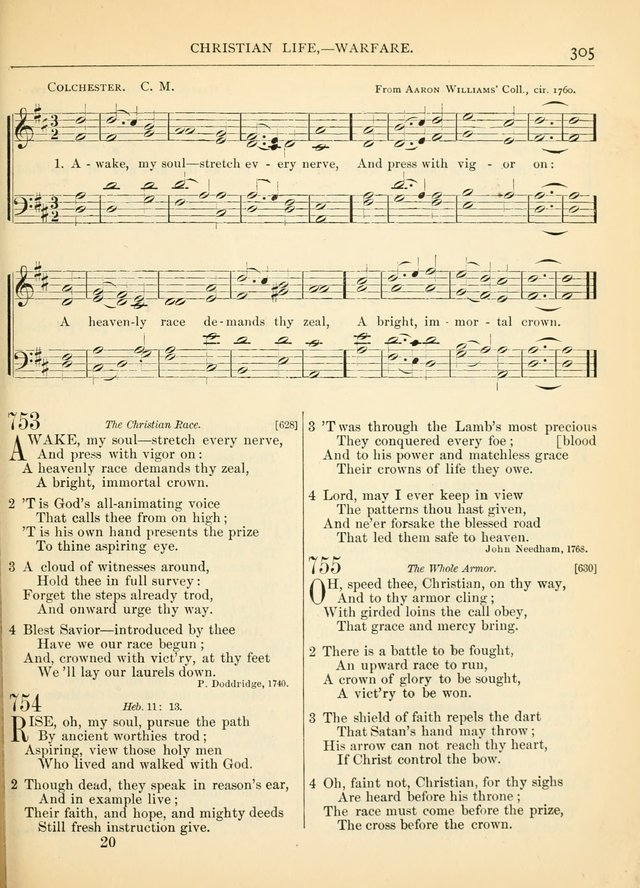 Hymns for the Sanctuary and Social Worship: with tunes page 307