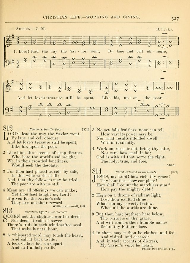 Hymns for the Sanctuary and Social Worship: with tunes page 331