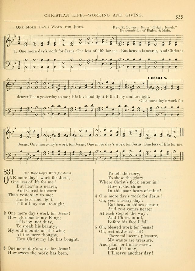 Hymns for the Sanctuary and Social Worship: with tunes page 339