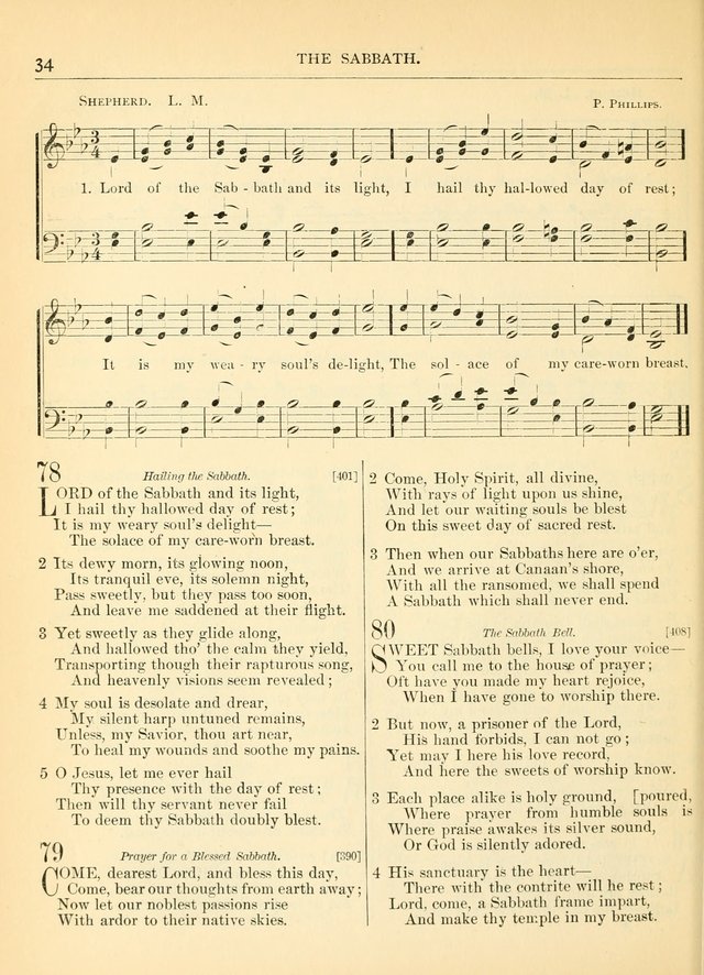 Hymns for the Sanctuary and Social Worship: with tunes page 36