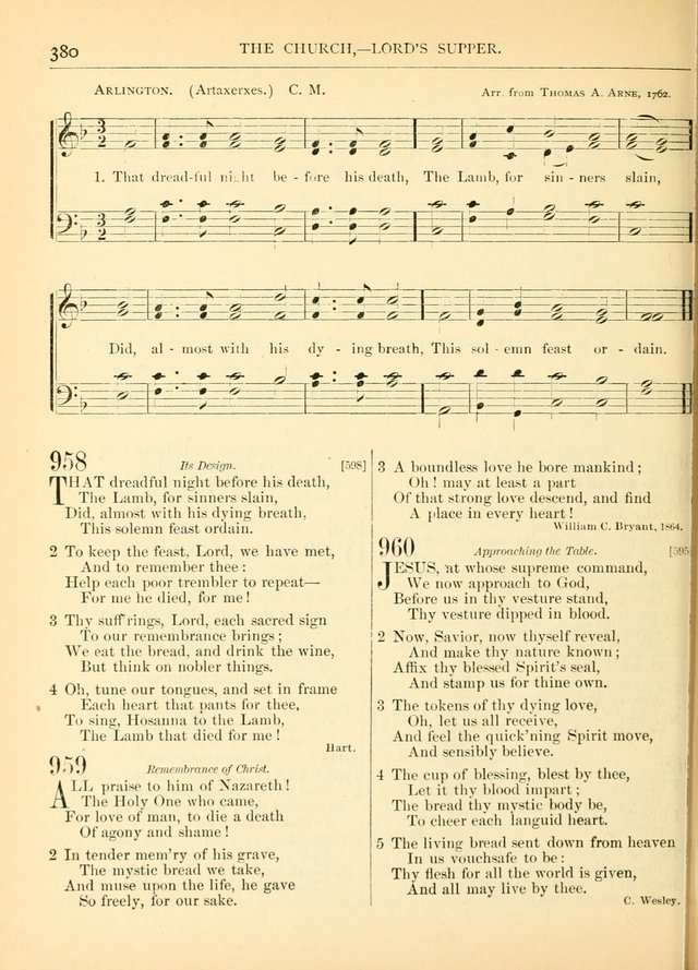 Hymns for the Sanctuary and Social Worship: with tunes page 384