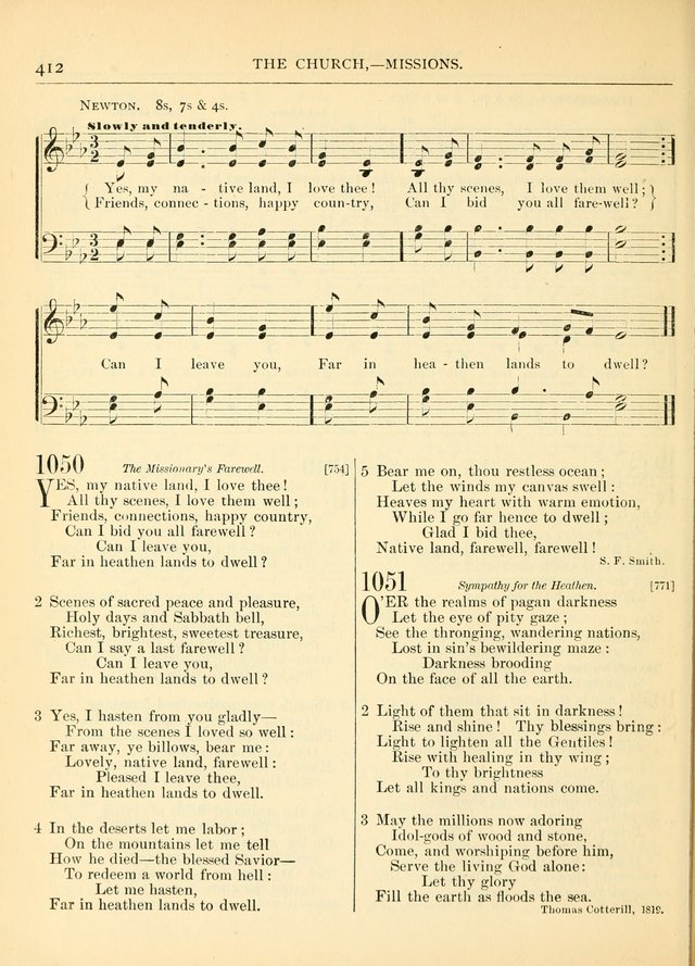 Hymns for the Sanctuary and Social Worship: with tunes page 416