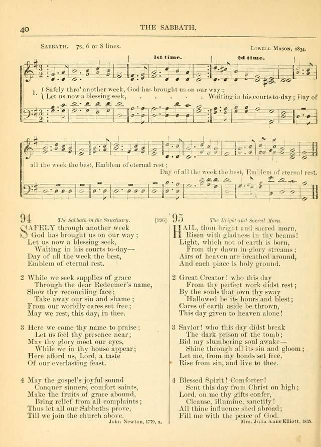 Hymns for the Sanctuary and Social Worship: with tunes page 42