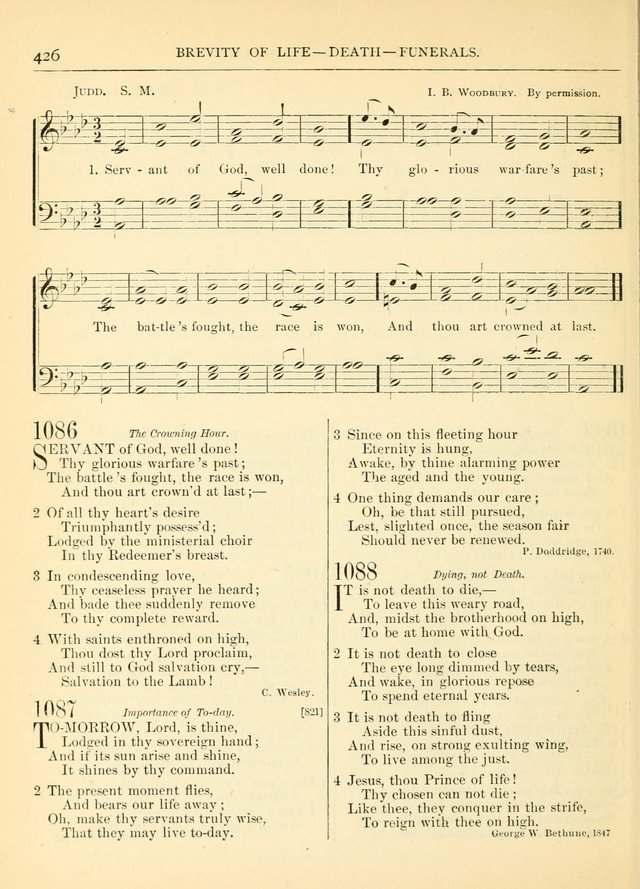 Hymns for the Sanctuary and Social Worship: with tunes page 430