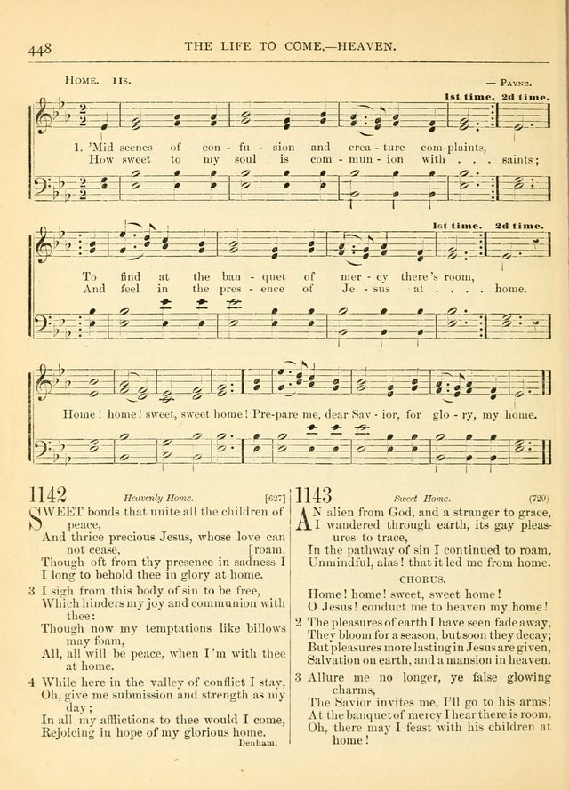 Hymns for the Sanctuary and Social Worship: with tunes page 452