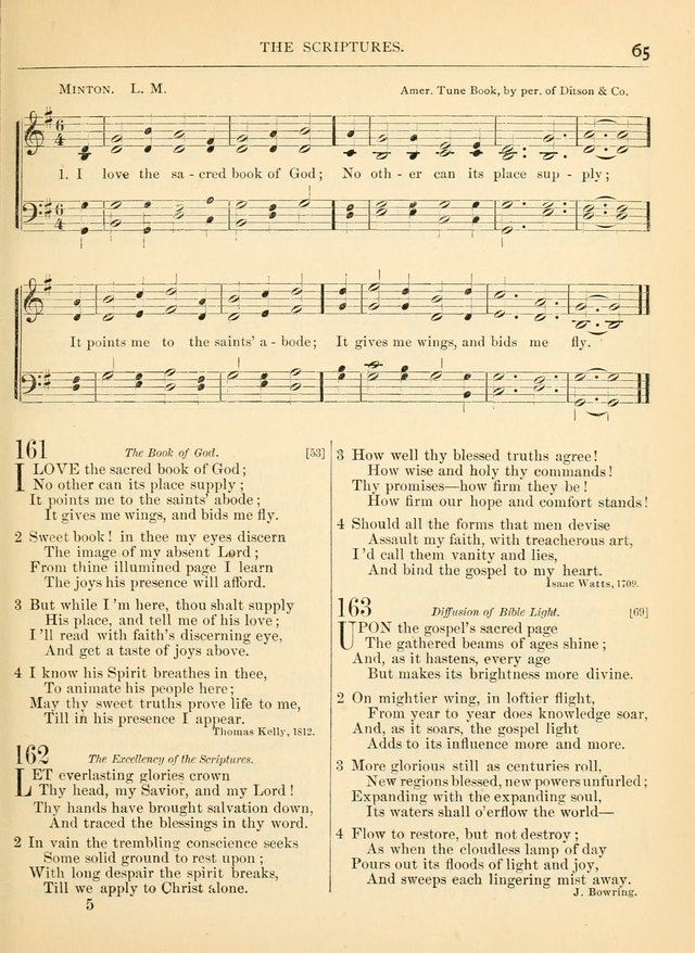 Hymns for the Sanctuary and Social Worship: with tunes page 67