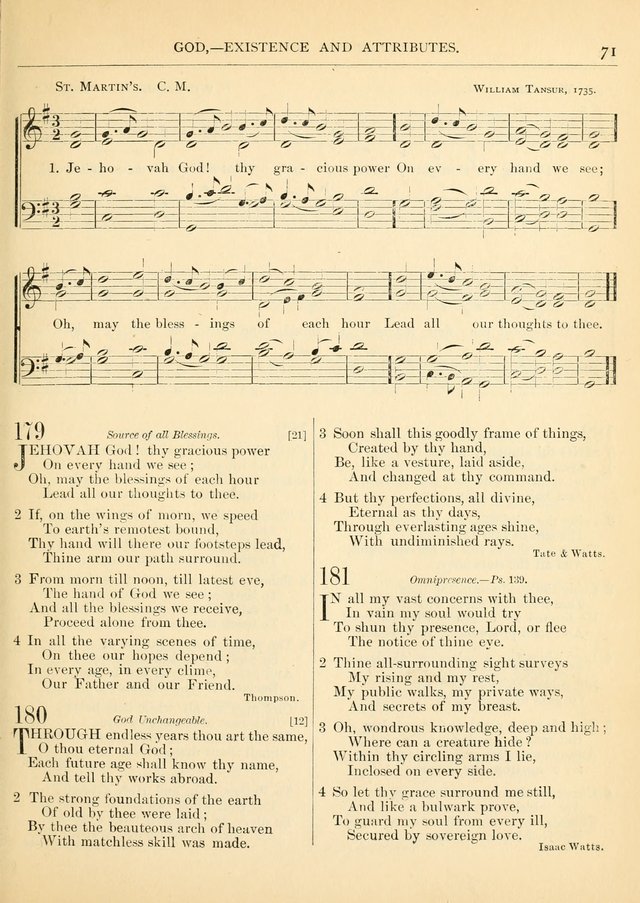 Hymns for the Sanctuary and Social Worship: with tunes page 73