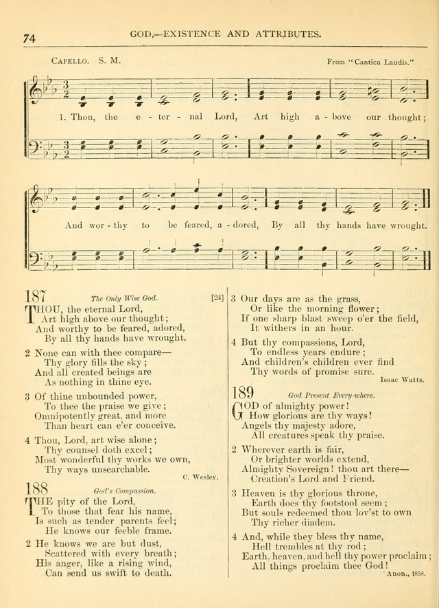 Hymns for the Sanctuary and Social Worship: with tunes page 76