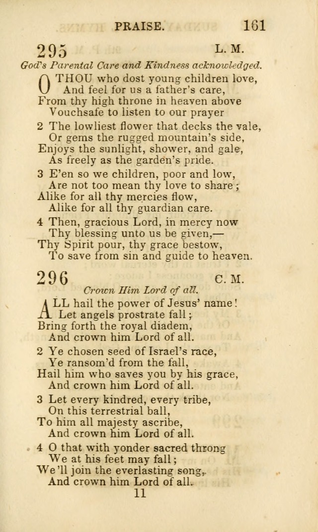 Hymns for Sunday Schools, Youth and Children page 163