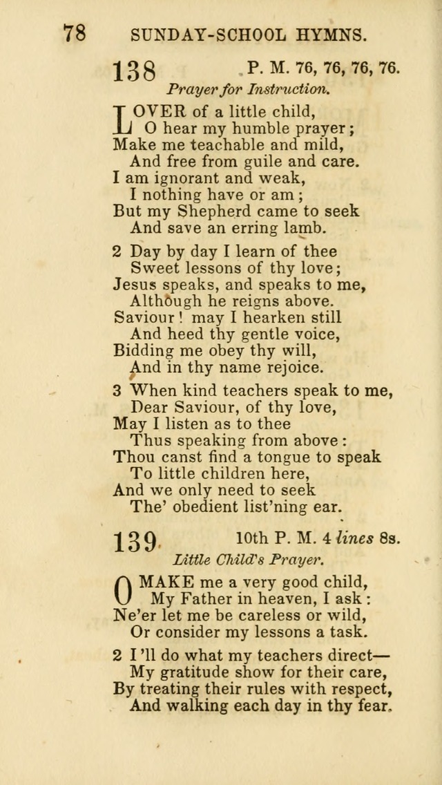 Hymns for Sunday Schools, Youth and Children page 78