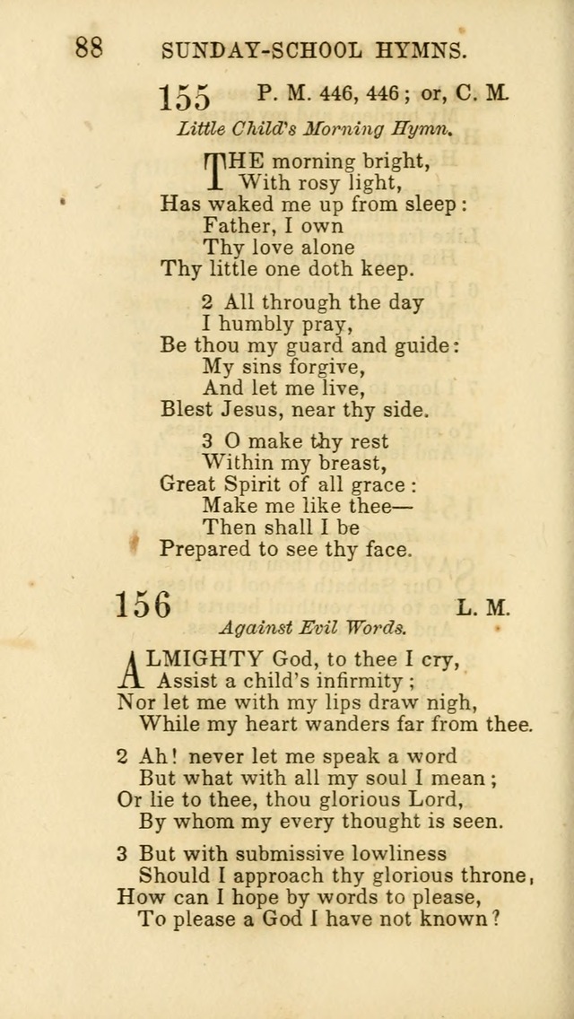 Hymns for Sunday Schools, Youth and Children page 88