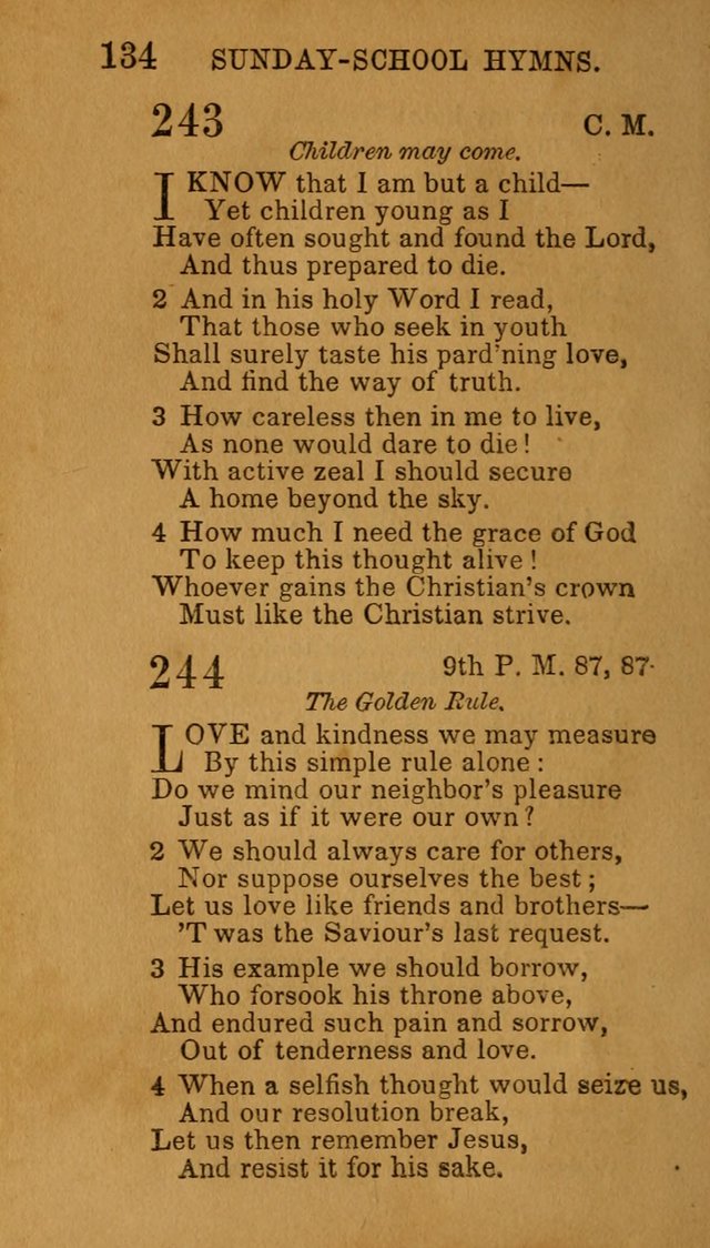 Hymns for Sunday Schools, Youth, and Children page 140