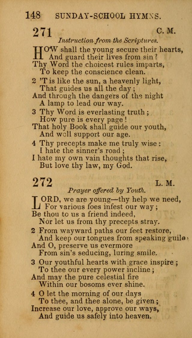 Hymns for Sunday Schools, Youth, and Children page 154