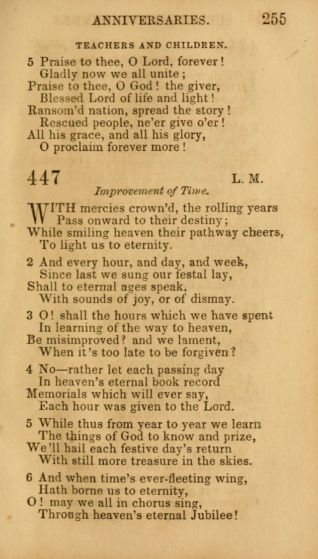 Hymns for Sunday Schools, Youth, and Children page 261