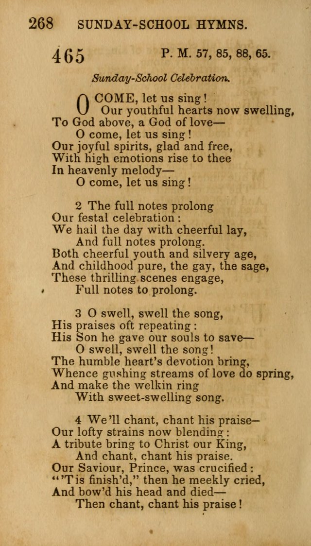 Hymns for Sunday Schools, Youth, and Children page 274