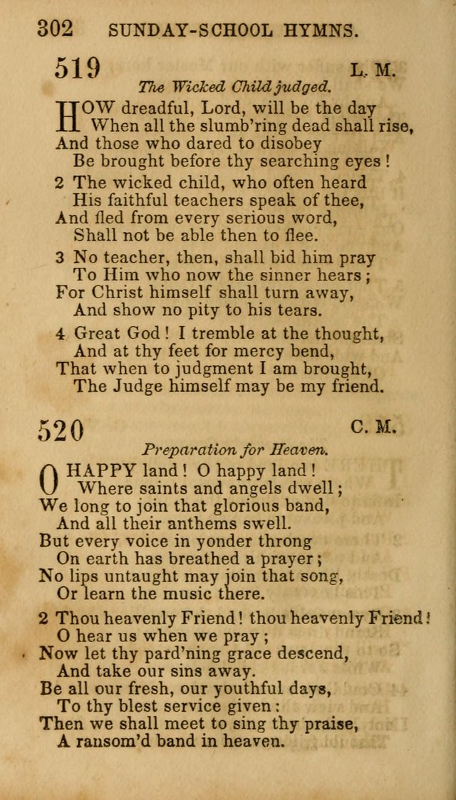 Hymns for Sunday Schools, Youth, and Children page 308