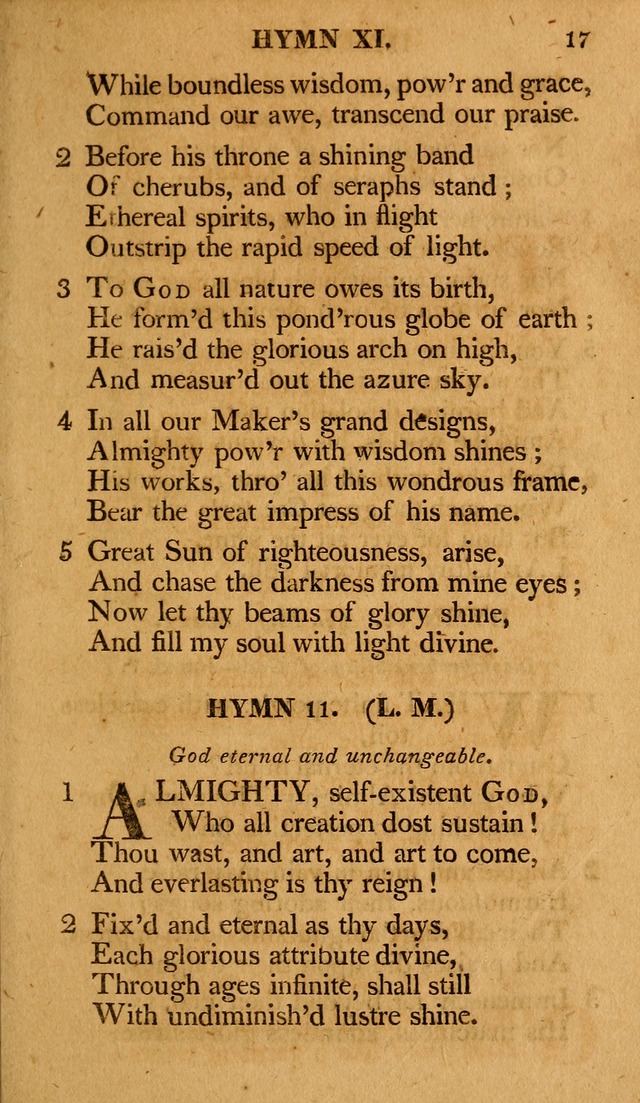 Hymns for Social Worship: collected from various authors page 11