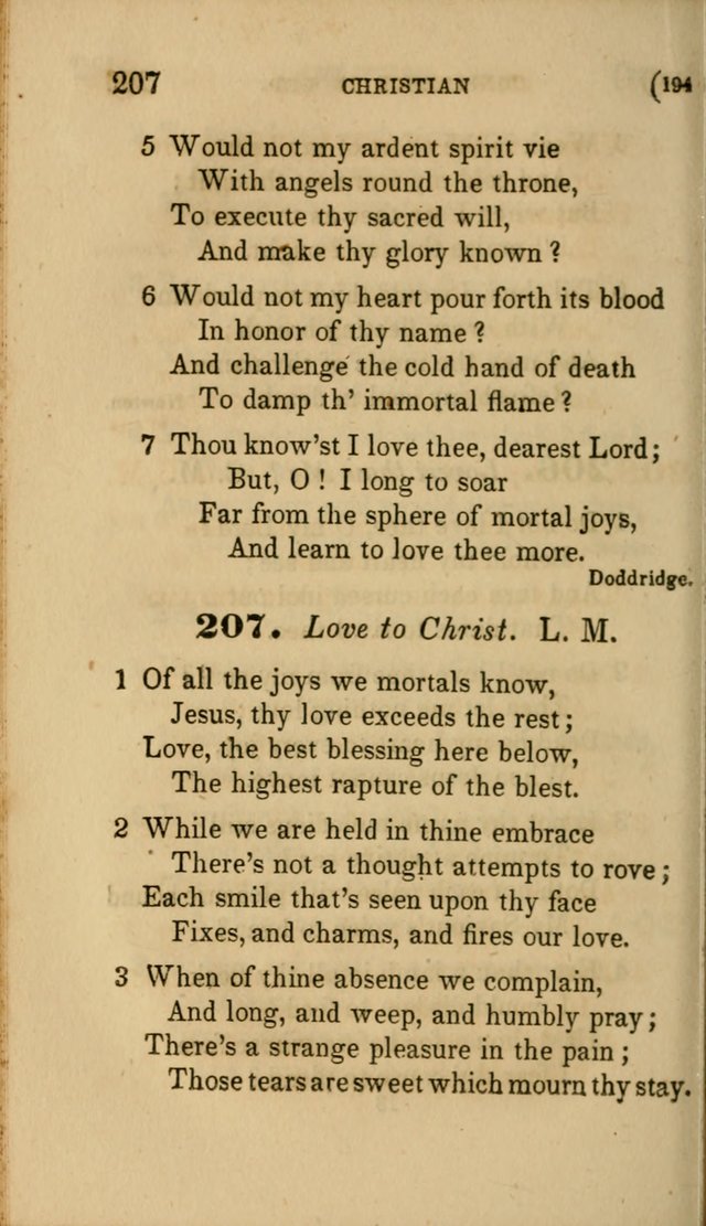 Hymns for Social Worship: selected from Watts, Doddridge, Newton, Cowper, Steele and others page 194