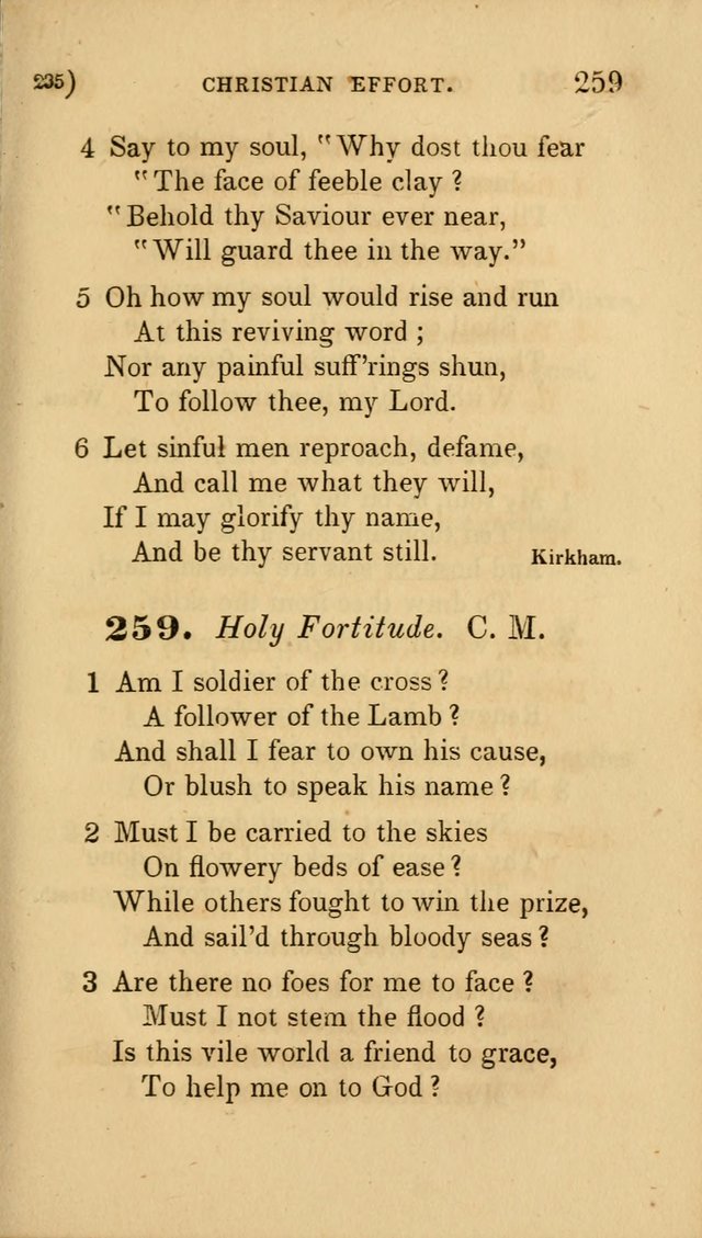 Hymns for Social Worship: selected from Watts, Doddridge, Newton, Cowper, Steele and others page 235