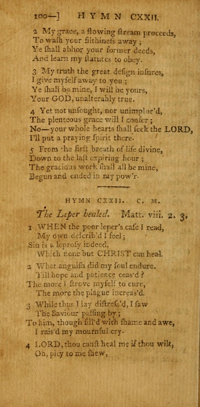The Hartford Selection of Hymns: from the most approved authors: to which are added a number never before published (2nd ed.) page 100