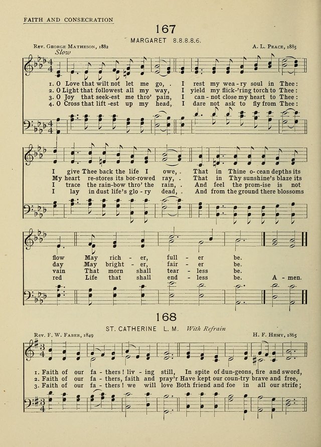 Hymns and Tunes for Schools page 166