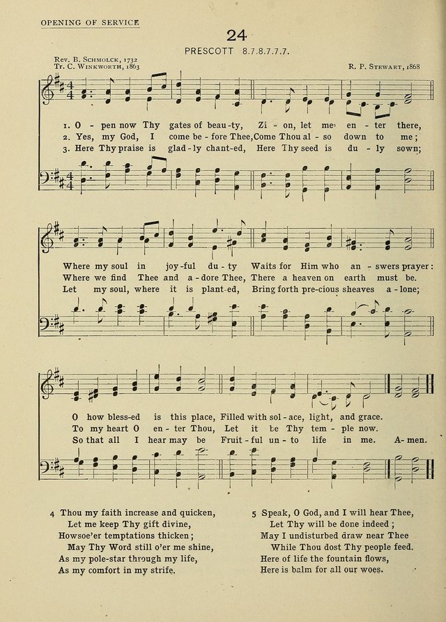 Hymns and Tunes for Schools page 20