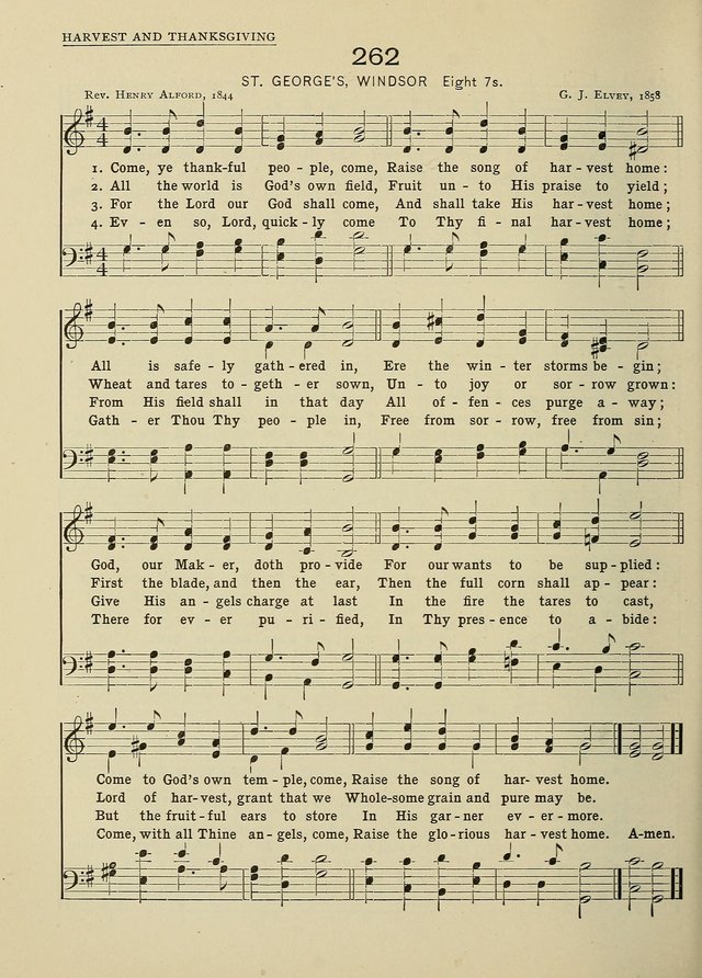 Hymns and Tunes for Schools page 256