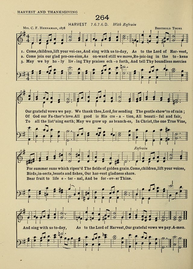 Hymns and Tunes for Schools page 258