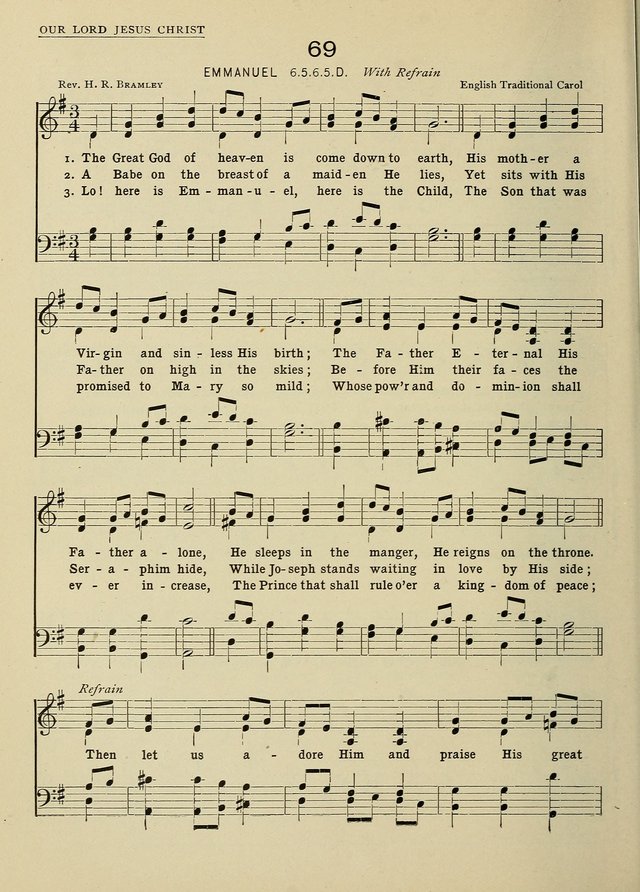 Hymns and Tunes for Schools page 66
