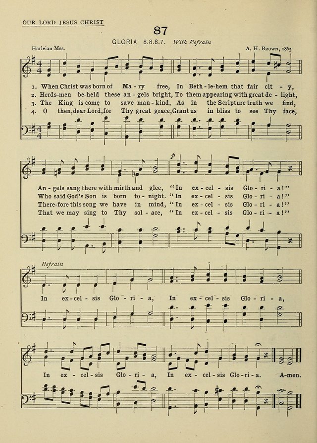 Hymns and Tunes for Schools page 88