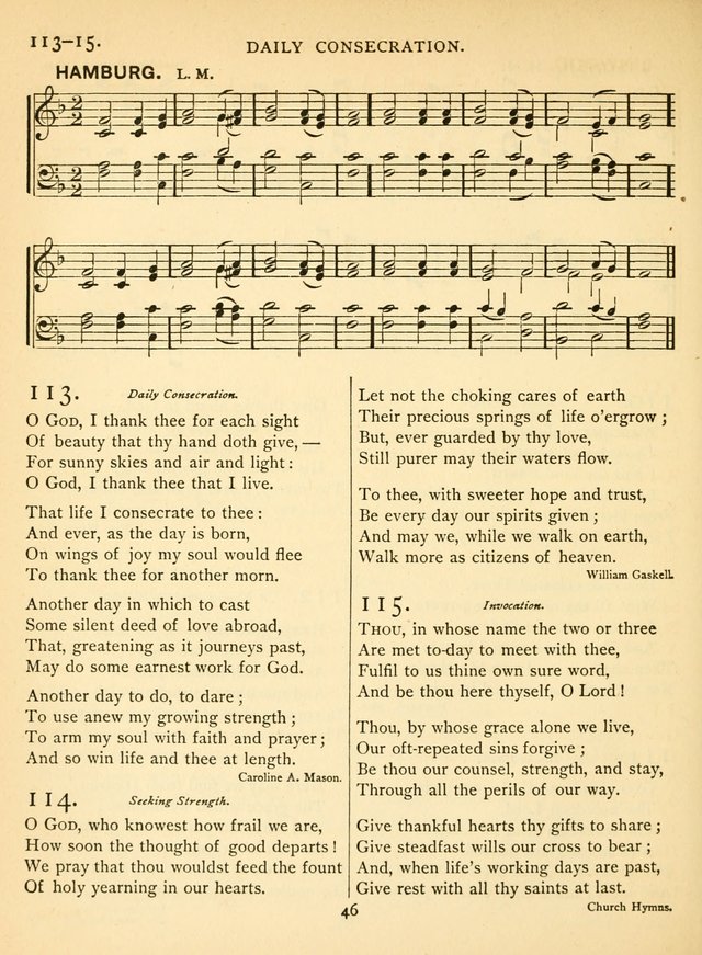 Hymn and Tune Book for the Church and the Home. (Rev. ed.) page 47
