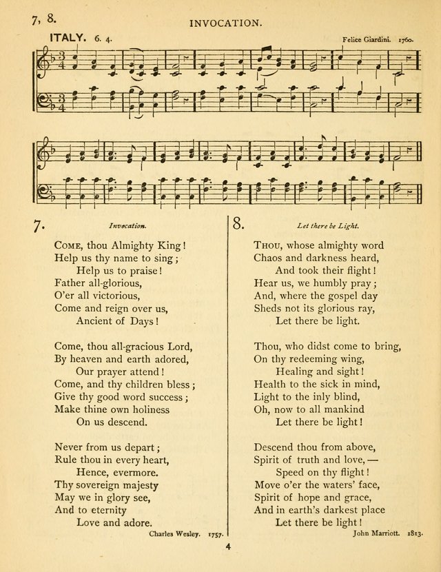 Hymn and Tune Book for the Church and the Home. (Rev. ed.) page 5