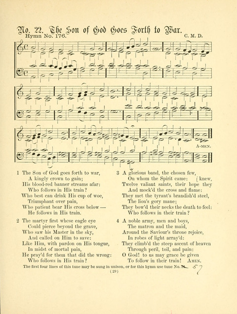 Hymn Tunes: being further contributions to the hymnody of the church page 29
