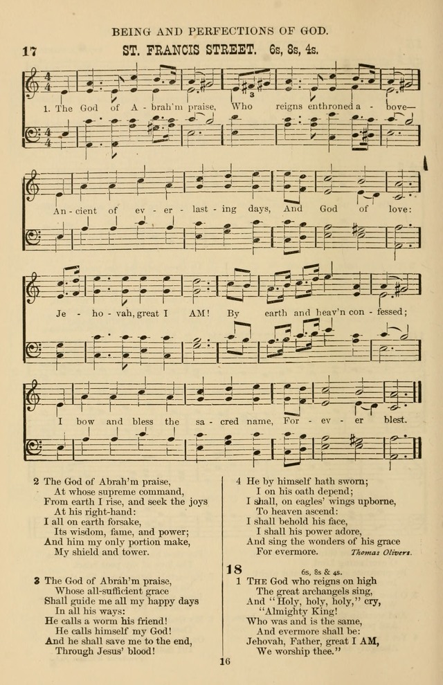 Hymn and Tune Book of the Methodist Episcopal Church, South (Round Note Ed.) page 16