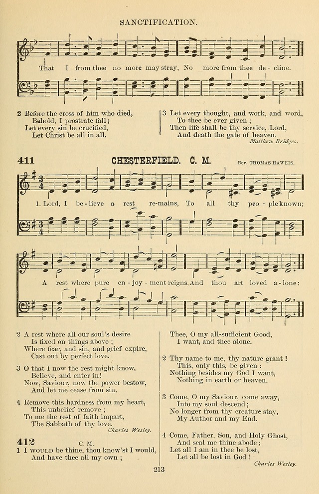 Hymn and Tune Book of the Methodist Episcopal Church, South (Round Note Ed.) page 213