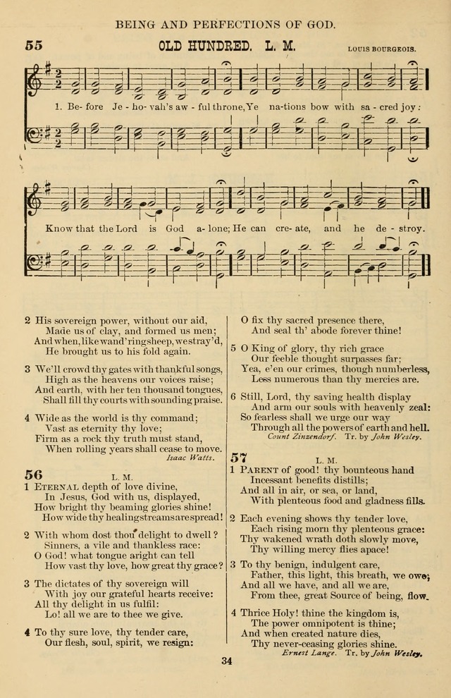 Hymn and Tune Book of the Methodist Episcopal Church, South (Round Note Ed.) page 34