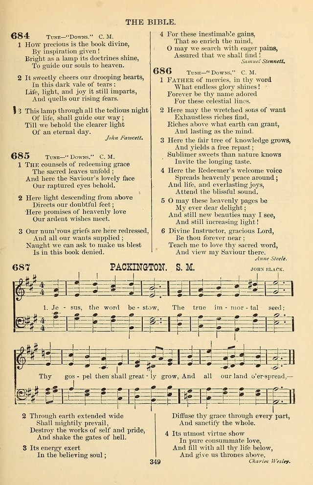 Hymn and Tune Book of the Methodist Episcopal Church, South (Round Note Ed.) page 349