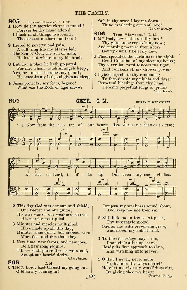 Hymn and Tune Book of the Methodist Episcopal Church, South (Round Note Ed.) page 407