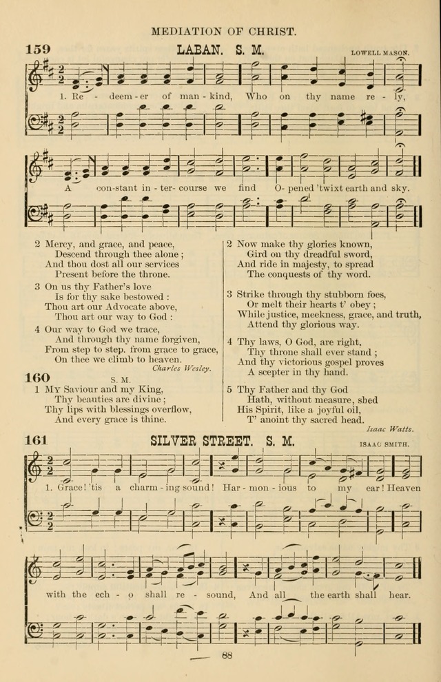 Hymn and Tune Book of the Methodist Episcopal Church, South (Round Note Ed.) page 88