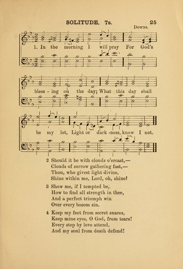 Hymn and Tune Book: for Schools and Colleges page 25