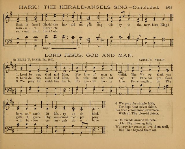 The Hymnary with Tunes: a collection of music for Sunday schools page 95